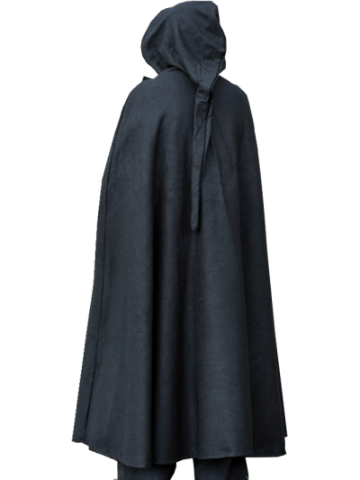 Trollfelsen Umhang Aamira-Schwarz